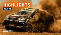 Safari Rally Kenya Friday morning highlights