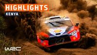 Safari Rally Kenya Friday afternoon highlights