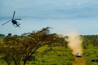 Evans now leads toughest Safari Rally by two minutes but remains wary