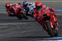 Ducati gave updated engine to three of its MotoGP riders at Thai GP