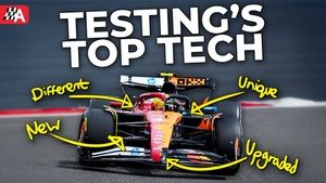 Breaking down F1's top tech upgrades from testing in 2025