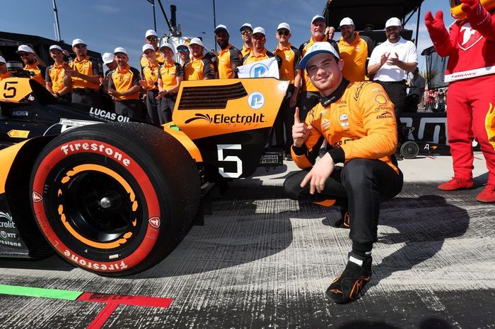 IndyCar: Pato O&rsquo;Ward on pole in heated Thermal Club qualifying