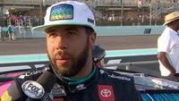 Bubba Wallace talks 'really good' third-place finish from Homestead