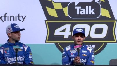 Kyle Larson describes 'not typical Homestead' race for No. 5 team